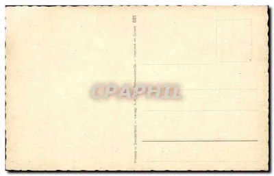 Schmuckflaschen in Form von Figuren — Telegramm 1957 — A. Kieffer, Schwanden/GL — Rückseite