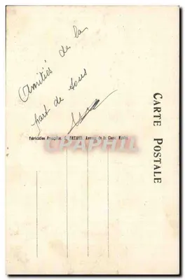 Uma boa razão — Um carro cheio de passageiros — G. ARTAUD, n° 433 — Verso