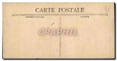 Bordeaux — Cours du XXX Juillet — editor não identificado — Verso