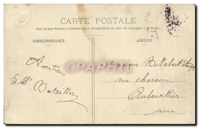 Bordeaux - Exposición Marítima 1907 - El Gran Palacio - BR - 407 — Reverso