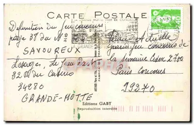 Domowe oddanie — Pani i służąca — Wydawnictwo Gaby n°386 — Rewers