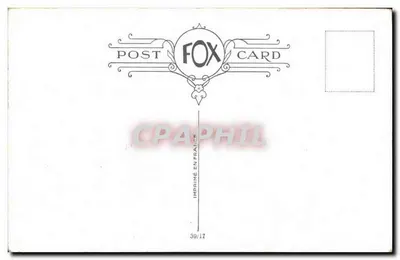 Niño tímido con un perro y una rosa — Fox Card n°39/17 — Reverso