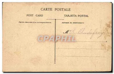 Caza de caballería — F.N. edit., París — número de serie no visible — Reverso