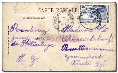 Bordeaux — Plac Komedii — LL. — Rewers