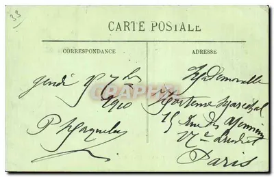 Bordeaux — De Statu van Gambetta en de Alleen van Tourny — LL. n°144 — Achterkant