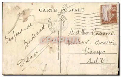 Bordeaux (Gironde) — O Ponte — M. D. — Verso