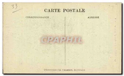 Bordeaux — Porte d'Aquitaine — C.B. — Rewers