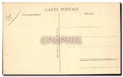 Bordeaux — La Porte-Dijeaux — Édition Avézard — Verso