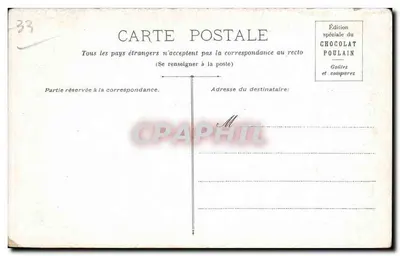 Bordeaux - Wielki Teatr — wydanie specjalne Chocolat Poulain — Rewers
