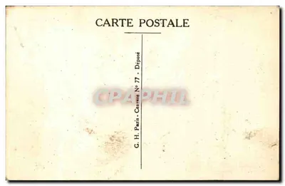 Soldado em ação — Posição preparada com antecedência — G. Copier — Verso