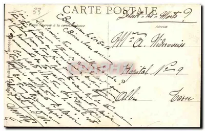 Bordeaux — Cours de Tourny (Entrada) — A.H. 32 — Verso