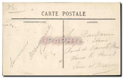 Bordeaux - O Monumento Gambetta - SVI — Verso
