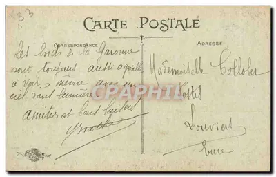 Bordeaux — Maison Gobineau e Cours du XXX-Juillet — editor não visível — Verso