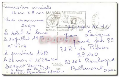 Kobieta dominująca mężczyzn podczas wycieczki kempingowej — Graphia — n° 1423 — Rewers