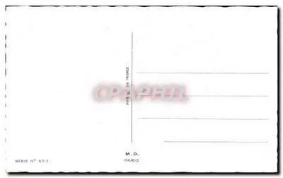 Czara — żartobliwa karikatura — M.D. Paryż, seria nr 957 — Rewers