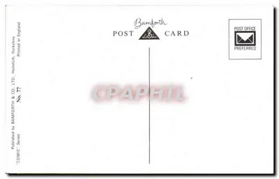 Haarkapje — grappige opmerking — Bamforth & Co. Ltd. n°77 — Achterkant