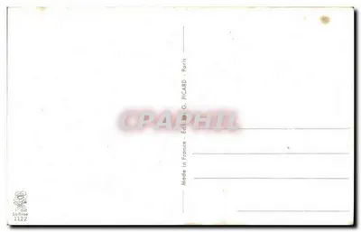 Para myśliwych w lesie — A. Balanche — Wydawnictwo G. Picard, La Rose 1122 — Rewers
