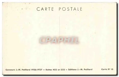 Bilety rodziny — C. Mélé - Paryż — (19 lat) — Plakat — Rewers