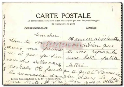 As massas — Ilha de França — Delalair — Verso