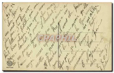 Proposta de casamento — cena humorística — Paris, editor G.H. Déposé — Verso