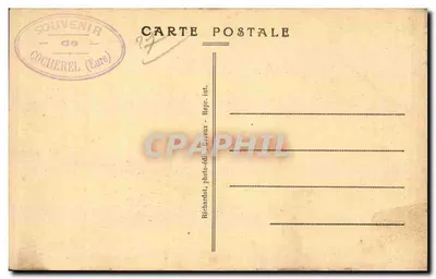 Cocherel (Eure) — Katedra i Grobowiec Prezydenta Brianda — Wyd. Herriot, 3 lipca 1932 — Rewers