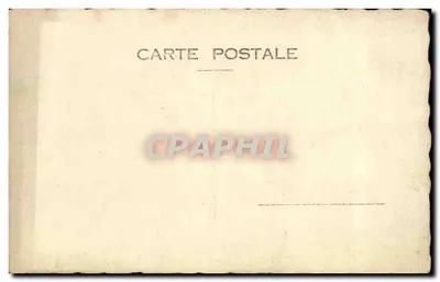 Retrato de uma mulher — anos 1920 — Cartão postal — Verso