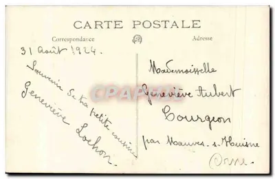 Menina pequena com vestido branco — estúdio — Carte postale CPAHAPHIL — Verso