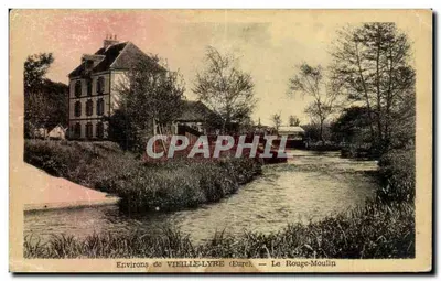 Vieira Lyre - O Moulin Rouge - Bilhete postal antigo