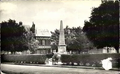 Praça dos Poilus - Bilhete postal antigo