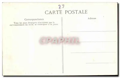 Castelo dos Bois-Francs (Eure) — Fachadas Leste e Norte — Verso