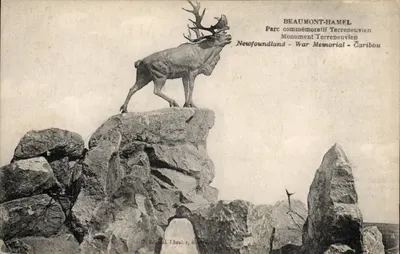 Monument comemorativo Terreneuvien — Beaumont-Hamel — Editora: O. Excel Livreiro, em Paris