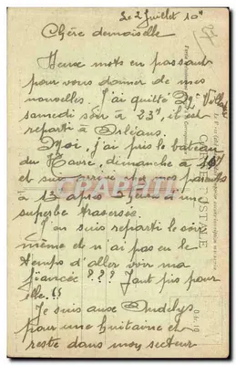 Le Thuit (Eure) — Perspectiva sobre Petit-Andely e Château-Gaillard — Fot. Ed. Lavergue, Vernon — n° 72 — Verso