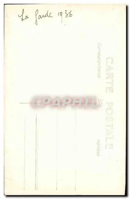 Bambina sorridente — giardino — La Farde 1936 — Verso