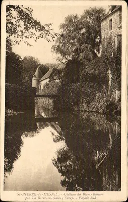 Saint-Pierre-du-Mesnil — Castelo do Blanc-Buisson — Facha Sul — por Adry
