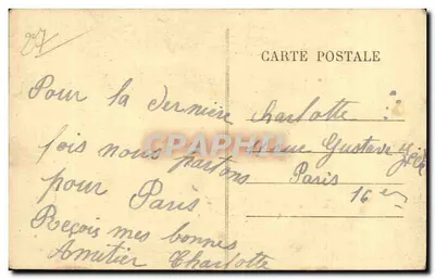 Courteilles (Eure) — Zamek Cedrów — Foto G. Auloni, Verneuil — Rewers