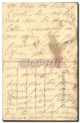 Courteilles (Eure) — Zamek Cedrów — Photo G. Auloni, Verneuil — Rewers