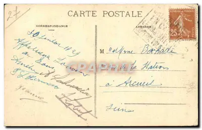 Vieux-Port (Eure) — Katedra Świętego Tomasza — Wydawnictwo Yve Lefort, Nancy — Rewers