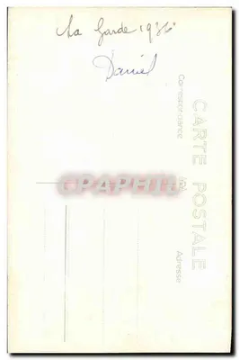 Dziecko przed drzewem — La Garde 1982 — Daniel — Rewers