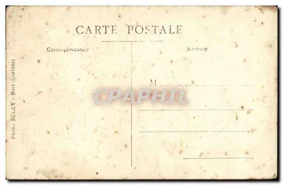 Dziecko w stroju marynarki — z saneczkiem — Foto SULLY - Bort (Corrèze) — Rewers
