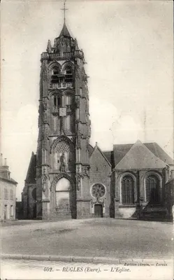Rugles (Eure) — Katedra — Wydawnictwo Lonoële, Évreux