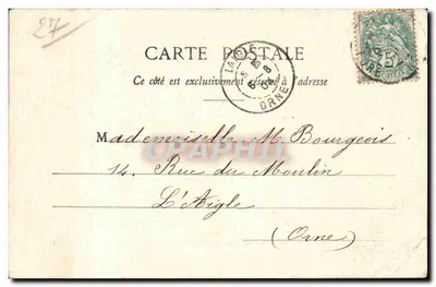 Zamek Chambray, blisko Damville (Eure) — Drukarnia i księgarnia klasyczna D. Chamot, Bretueil — Rewers