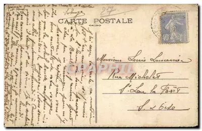 Caumont vicino La Bouille (Eure) — La Seine verso La Bouille — Ed. Ritz - Cl. Rameil, Elbeuf — Verso