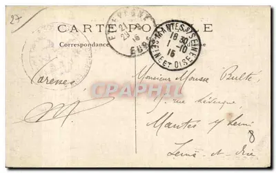 Étrépagny (Eure) — Zamek Świętego Martyna — Wydawca L'II, Paryż — Rewers