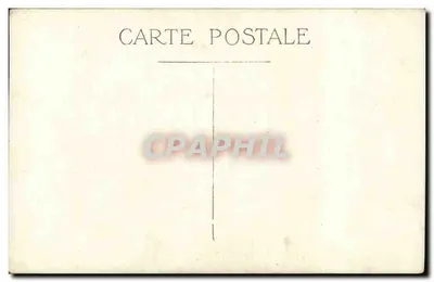 Crianças em traje tradicional — diante de uma estrutura decorativa — cartão postal — Verso