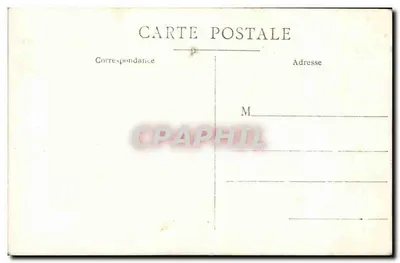 Bebê sentado na grama — cena de jardim — carta postal anônima — Verso