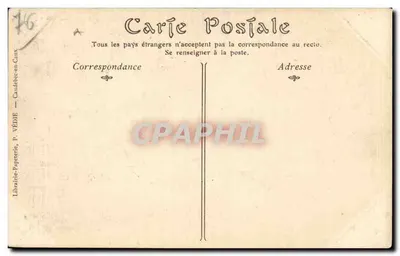 Caudebec-en-Caux — Nef da Igreja Nossa Senhora — Livraria-Papelaria P. Védie — Verso
