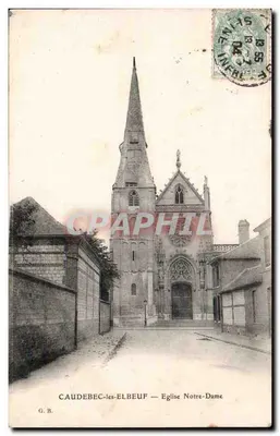 Caudebec-les-Elbeufs — Igreja de Notre-Dame — G. B.