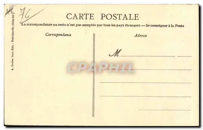 Chiesa di San Etienne a Goujon — disegno a penna — A. Goujon, Petit-Queilly (Sème-Inf.) — Verso