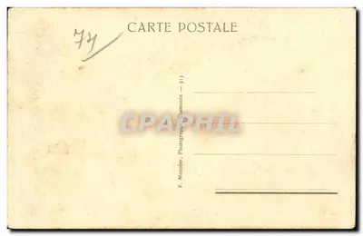 Grand Hôtel du Col des Montets et Aiguille Verte — Fot. Monnier — n°313 — Rewers
