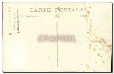 Jongen in zeeuniform — studio — R. TOUCHEARD (Boussac) — Achterkant